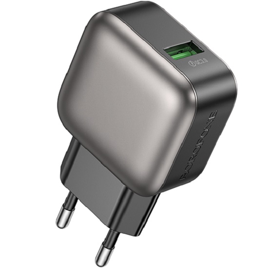 Сетевое ЗУ 1USB 3A BOROFONE BAS52A black