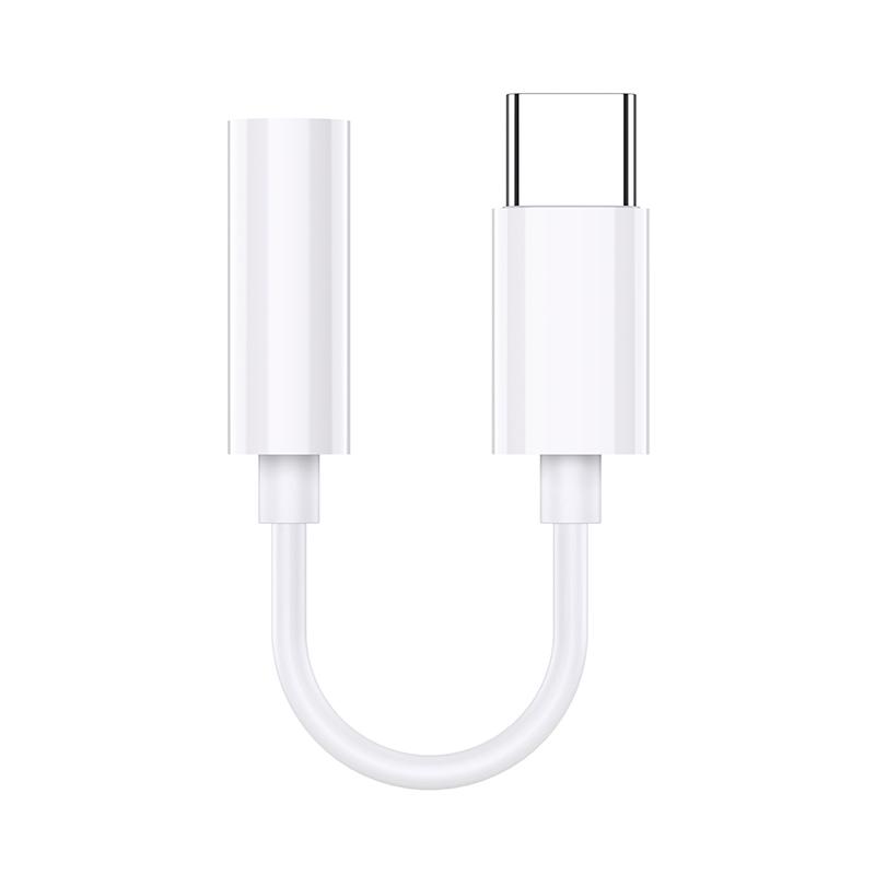 Переходник Jack 3.5 <--> Type-C JOKADE JC015 белый