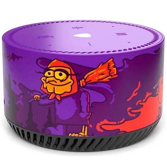 Умная колонка Яндекс. Станция Лайт Фиолетовая Rainbo Egiboba