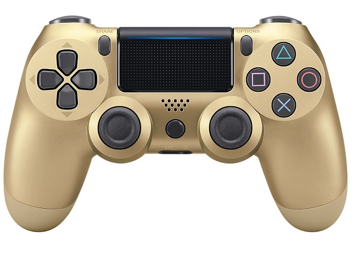 Геймпад БП для SONY PS4 Dual Shock Gold (не оригинал)