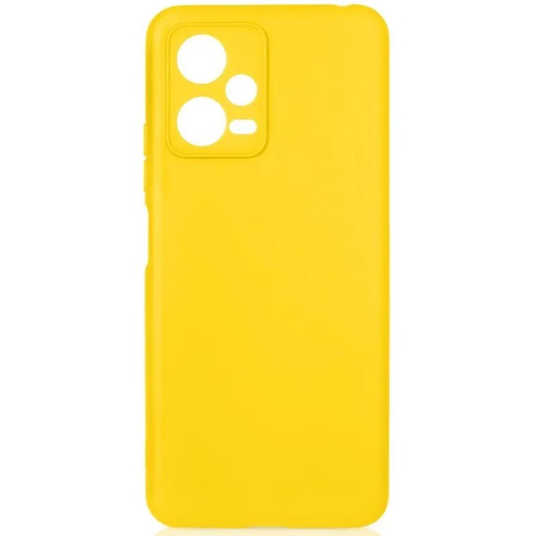 Силиконовый чехол DF для Poco X5 (5G)/Xiaomi Redmi Note 12 (5G) DF poCase-12 (yellow)