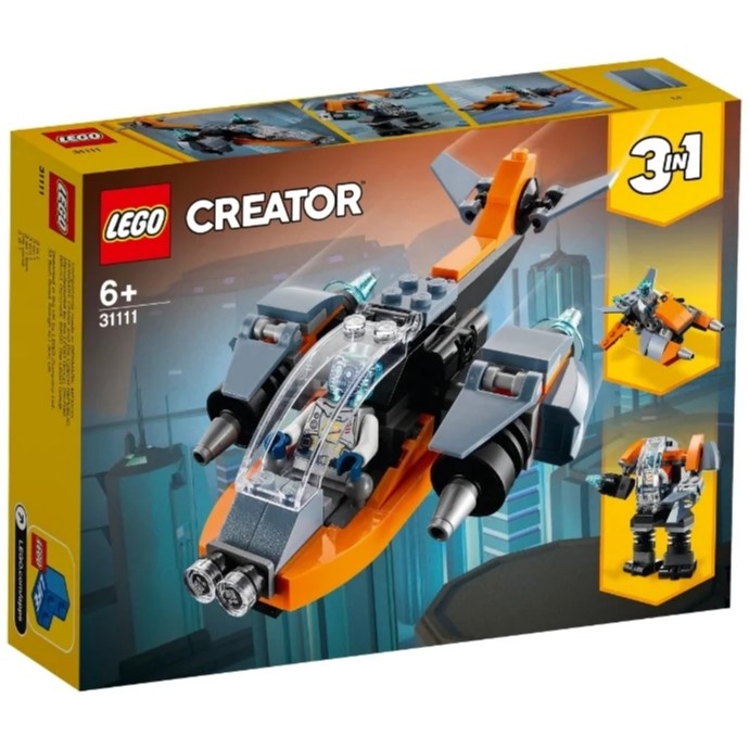 Конструктор LEGO Creator 31111 Кибердрон