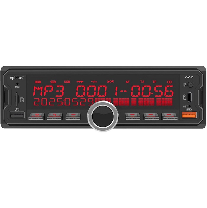 Автомагнитола EPLUTUS CA315, чёрная