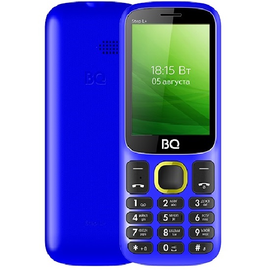Телефон BQ 2440 Step L+ Blue/Yellow