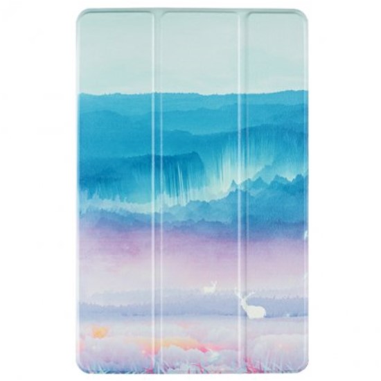 Чехол футляр-книга ZIBELINO Tablet для Samsung Galaxy Tab S7 Plus/S7 FE (12.4'') (T970/T735) ("Сказочное си")