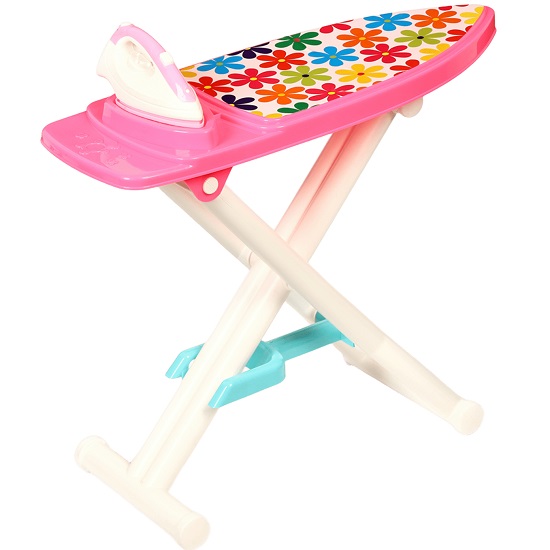 Набор детских игрушек "Гладильная доска и утюг", длина доски 52 см 10553154