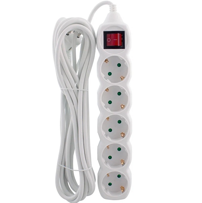 Сетевой удлинитель  5.0м СТАРТ S 5x5-ZDV, 5 розеток