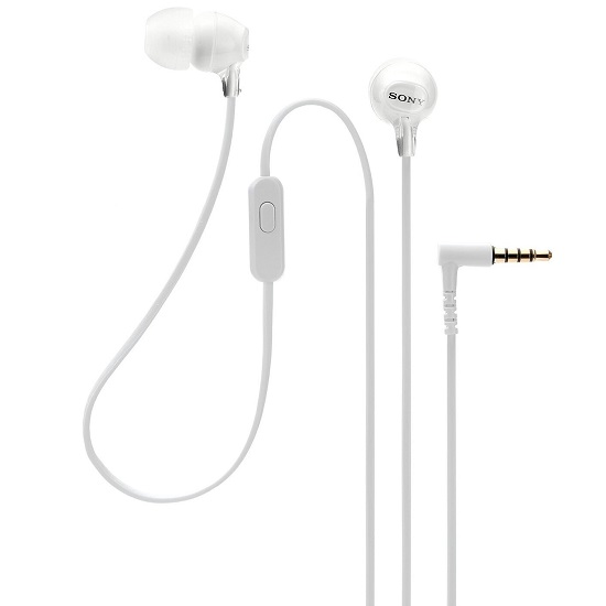 Наушники SONY MDR-EX15AP white