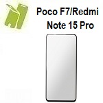 Стёкла для Xiaomi Poco F7/Redmi Note 15 Pro