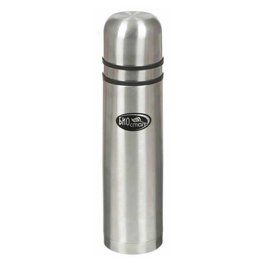Термос БИОСТАЛЬ NB-1000К2 у/г с двумя чашками