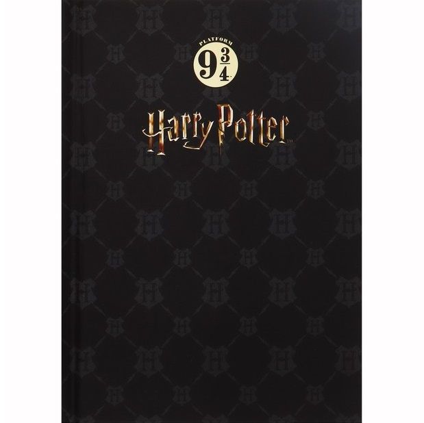 Записная книжка А6, 48 листов, клетка "Гарри Поттер", глянцевая ламинация, блок 60
