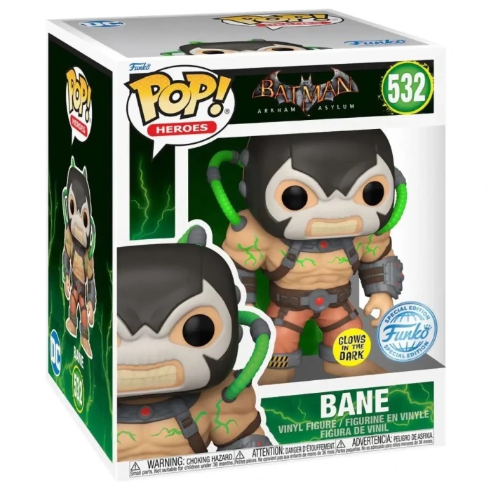 Фигурка Funko POP! Heroes DC Batman Arkham Asylum Bane (Exc) 6" (532) 82776