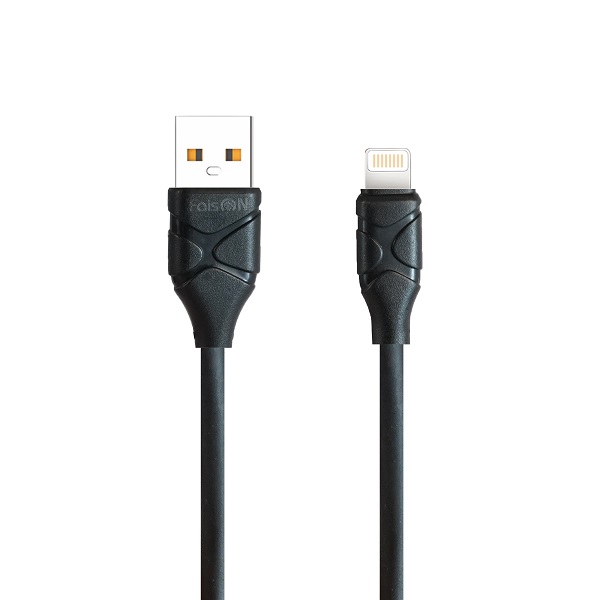 Кабель USB <--> Lightning  1.0м FAISON K-22 Urban, чёрный