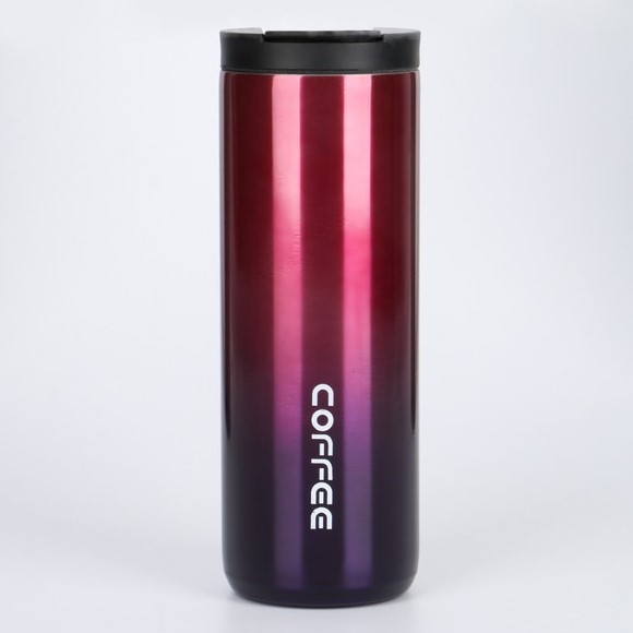 Термокружка "Coffee", 500 мл, фиолетовая   7073781