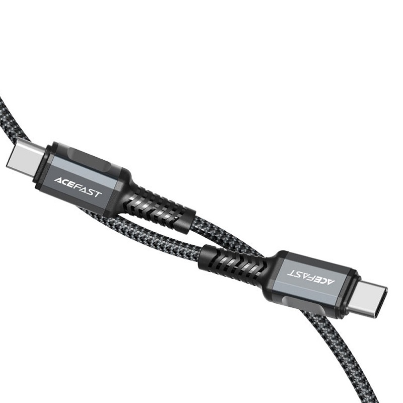 Кабель Type-C <--> Type-C  1.2м ACEFAST C10-03, черный, 60W