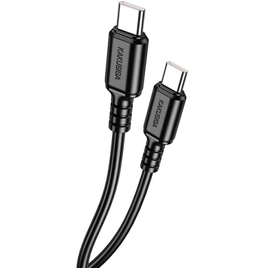 Кабель Type-C <--> Type-C  1.0м Kakusiga KSC-982 черный