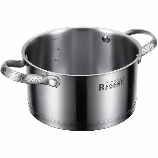 Кастрюля 2.4л REGENT Linea SIRENA 65-0218; 18х9,5 см
