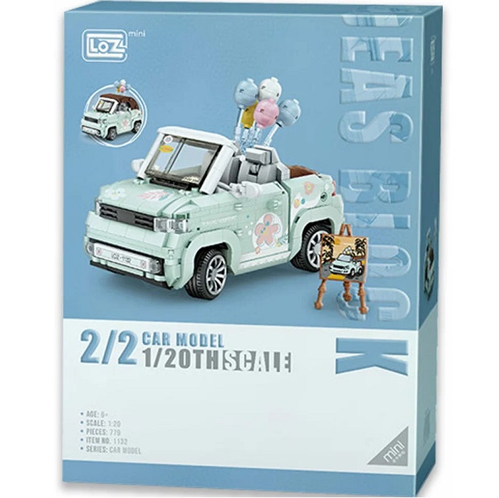 Конструктор LOZ 1132_MK Мини-кабриолет с шариками