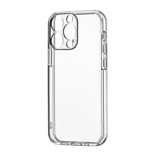 Силиконовый чехол Clear Case для iPhone 15 Pro Max, 2mm прозрачный (в техпаке)