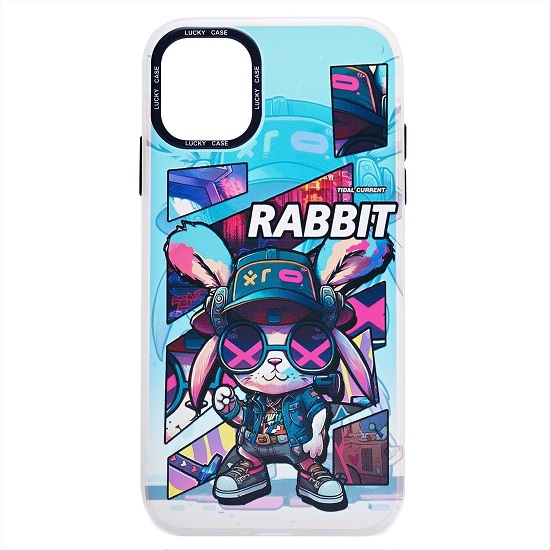 Задняя накладка PC081 для iPhone11 (005) (multi color)