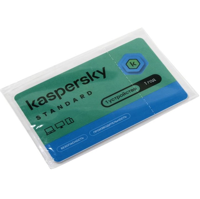 ПО Kaspersky Standard 1-Device 1 year Base Card (KL1041ROAFS)