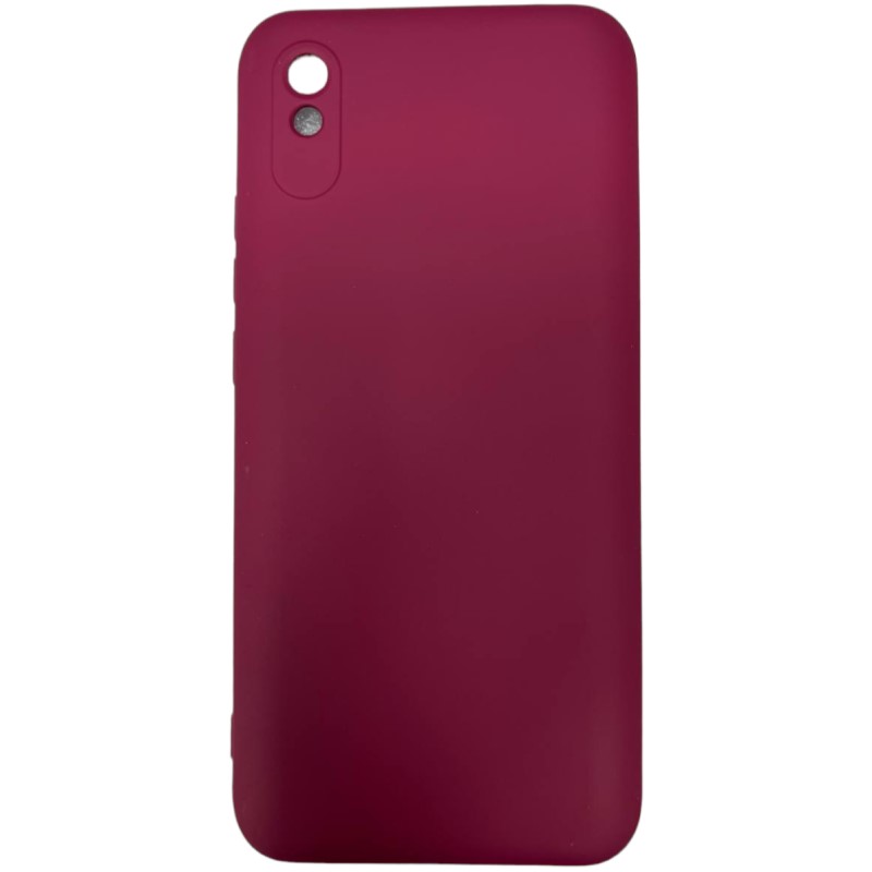 Задняя накладка SILICONE COVER для Xiaomi Redmi 9A №14 Вишня