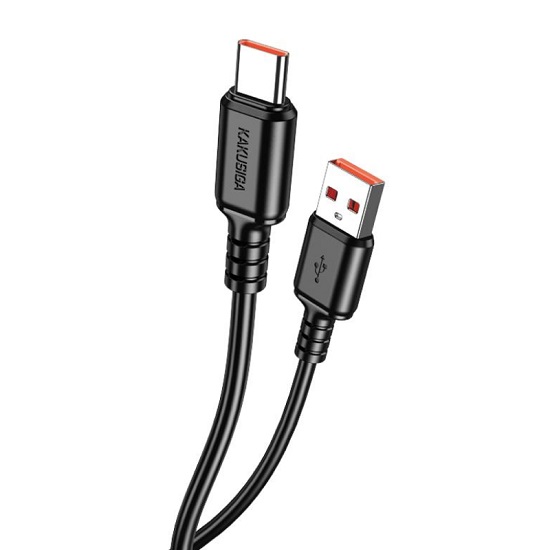 Кабель USB <--> Type-C  1.0м Kakusiga KSC-982 черный