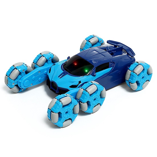 Машина радиоуправляемая «Трюковая», дым, с акк-м, цвет синий 9667000