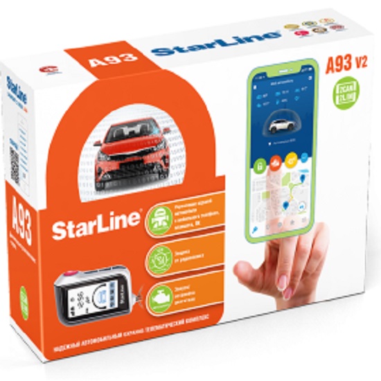 Автосигнализация StarLine A93 v2 2CAN+2LIN