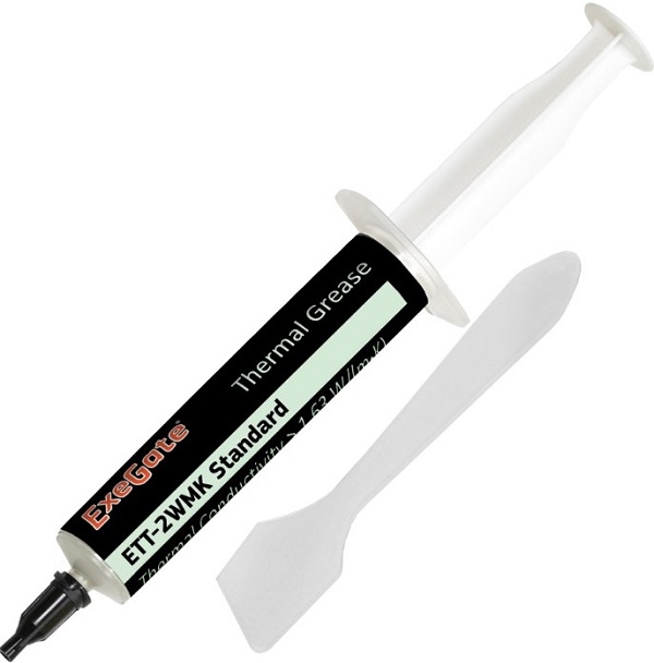 Термопаста ExeGate ETТ-2WMK Standard, шприц, 30г