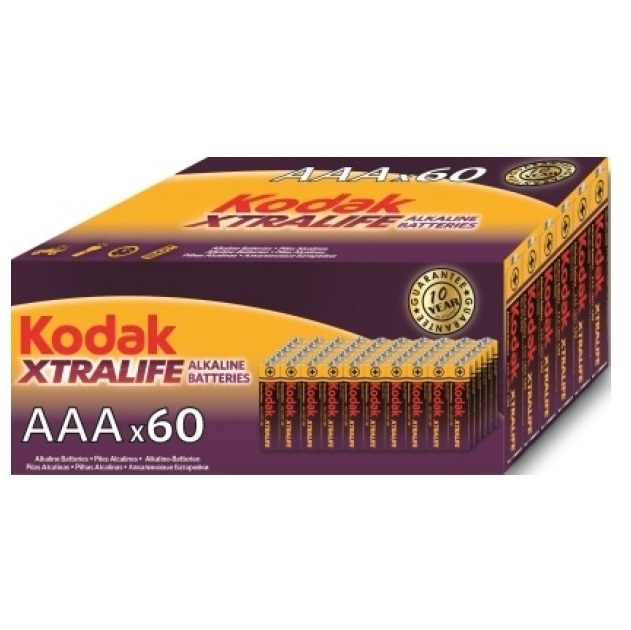 Элемент питания KODAK LR03  XTRALIFE BOX-60 [K3A-60]