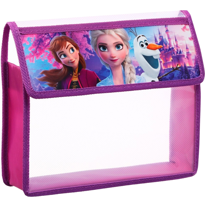 Папка д/тетрадей А5 клапан на липучке пластик ПМ-А5-03 Холодное сердце 10335787