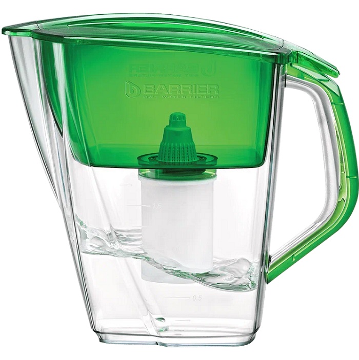 Фильтр-кувшин для очистки воды "Барьер ГРАНД " (4,2л) изумруд