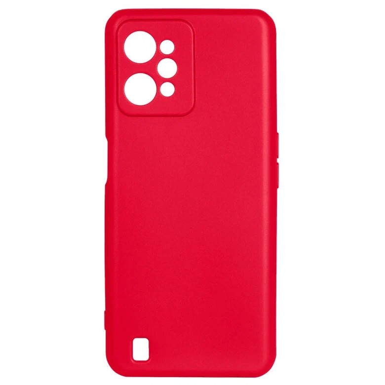 Силиконовый чехол DF для Realme C31 DF rmCase-19 (red)