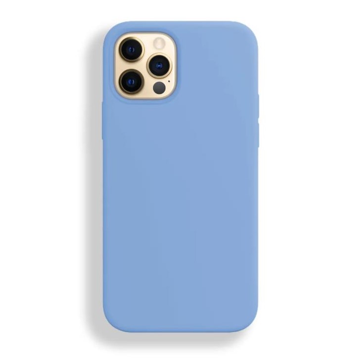 Силиконовый чехол SILICONE CASE для iPhone 13 (53 васильковый)