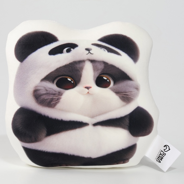 Игрушка антистресс «Котик в костюме панды» 10620387