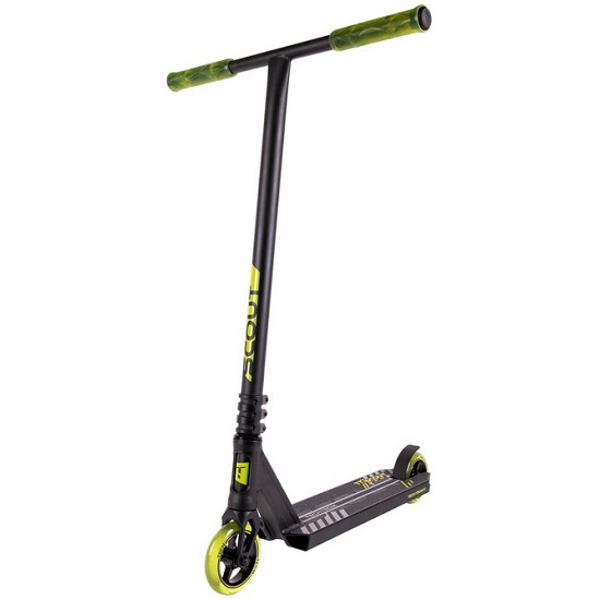 Самокат трюковой TECH TEAM Scout black-green 1/4