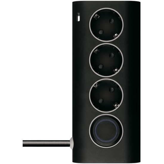 Сетевой фильтр  1.5м ROMBICA NEO WC3 PSE-001, черный 3 розтки, 16A