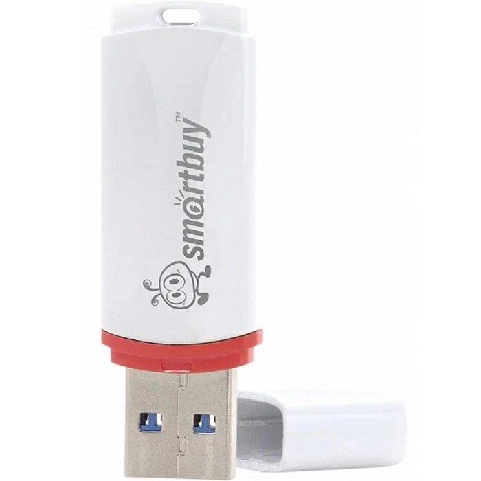 USB  4Gb Smart Buy Crown White