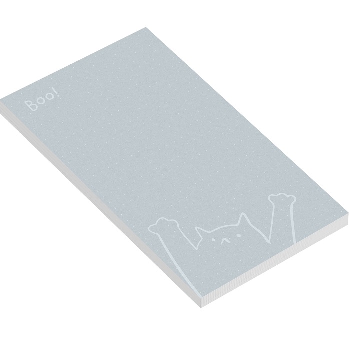 Блок для записей MESHU "Kat", 10*17см, 50л., на склейке MS_65018