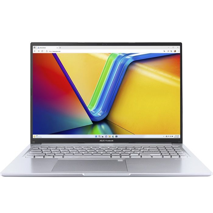 Ноутбук 16" ASUS VivoBook 16 M1605YA-MB313  (Ryzen 7-7730U/ 16GB/ SSD 1024GB/ DOS) (90NB10R2-M00E80) Transparent Silver