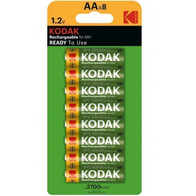 Аккумулятор KODAK R06 2700mAh BL-8 (48/384/16128)