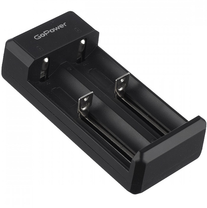 Зарядное устройство GoPower LiCharger Eco 2 Li-ion 2 слота (1/40/80)