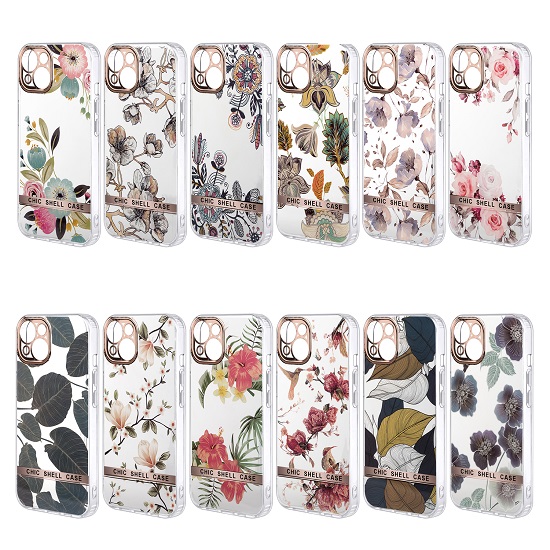 Силиконовый чехол Chic Shell Case для iPhone 13