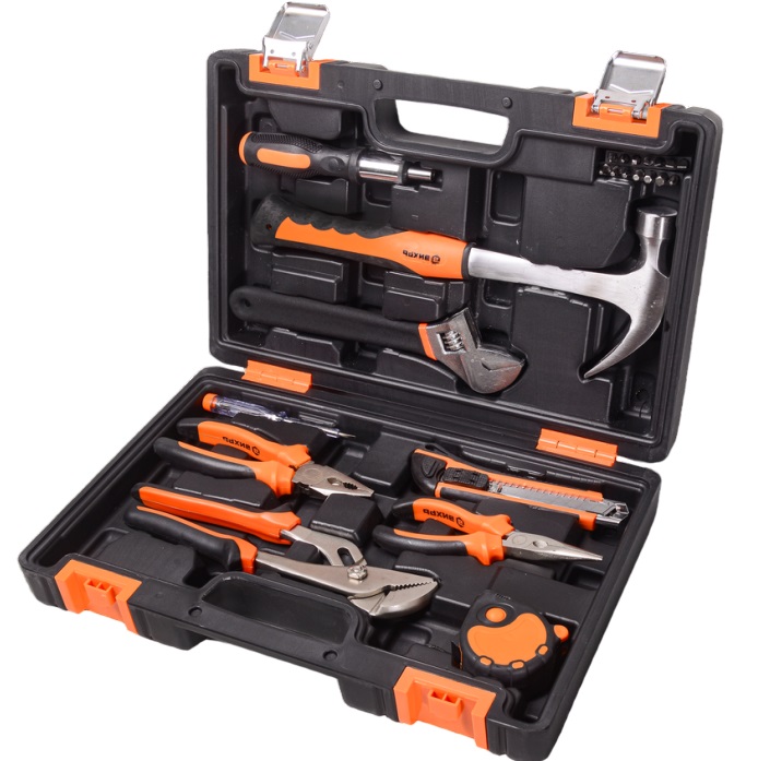 Набор инструмента бытовой, в кейсе 23 предмета ВИХРЬ 73/6/7/10