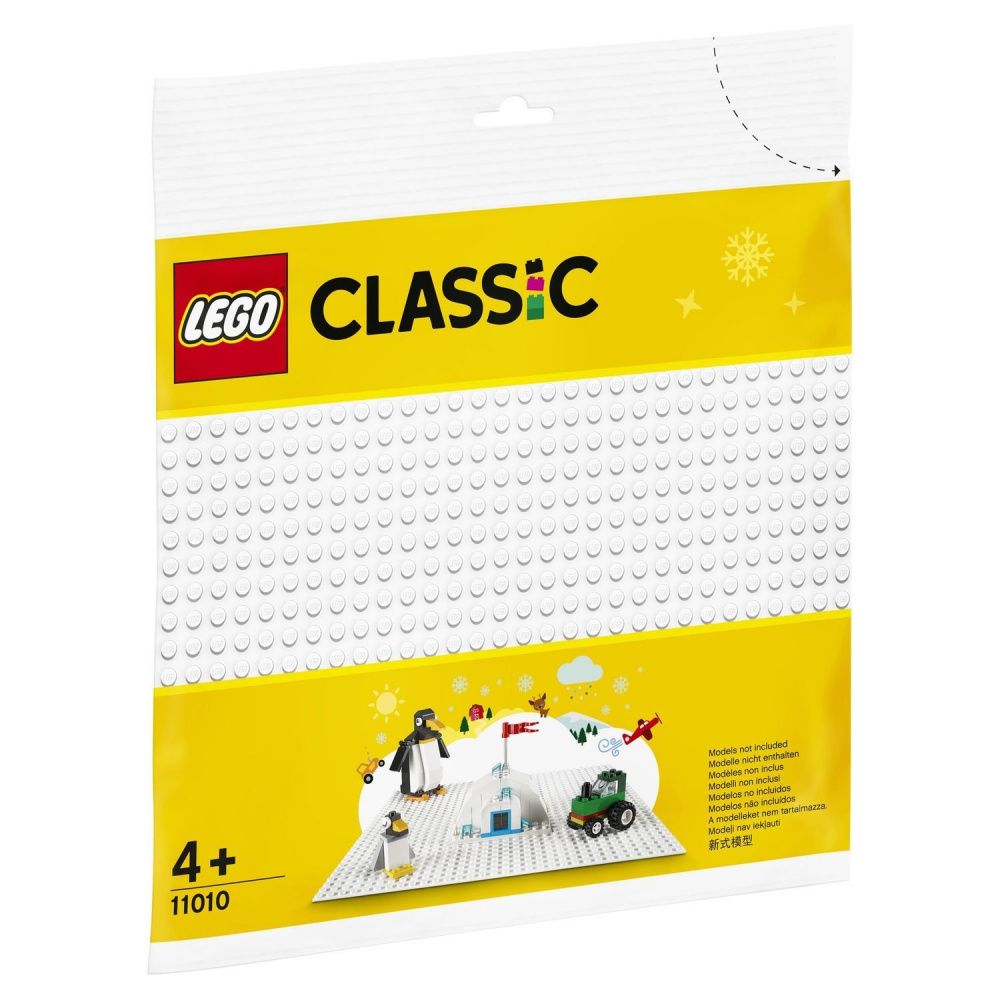 Конструктор LEGO Classic 11010 Пластина базовая Белая