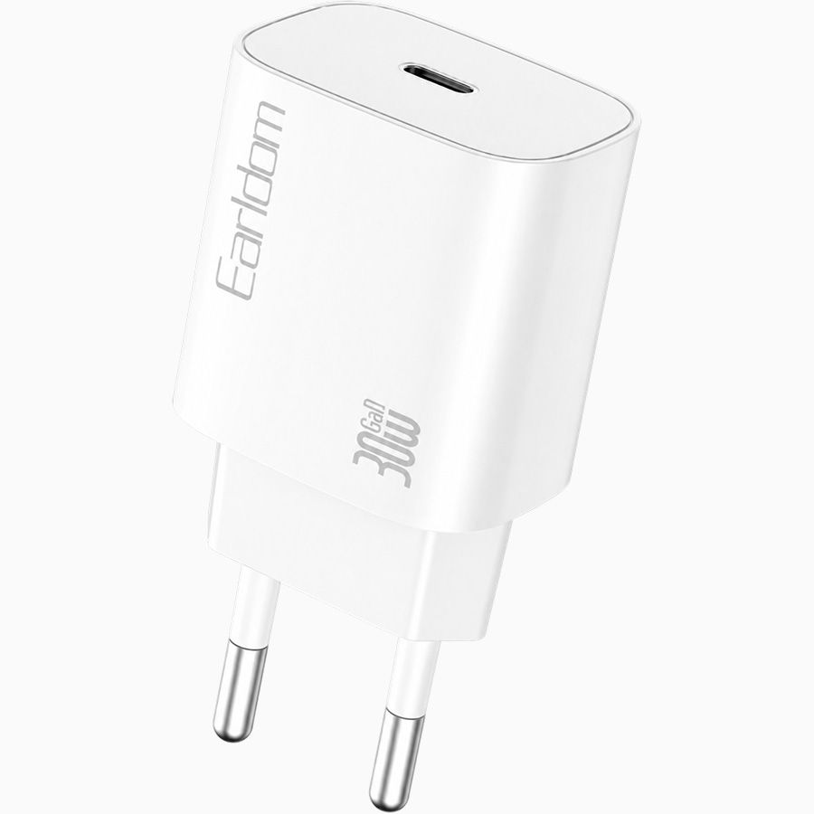 Сетевое ЗУ 1Type-C Earldom ES-EU61 30W, белый
