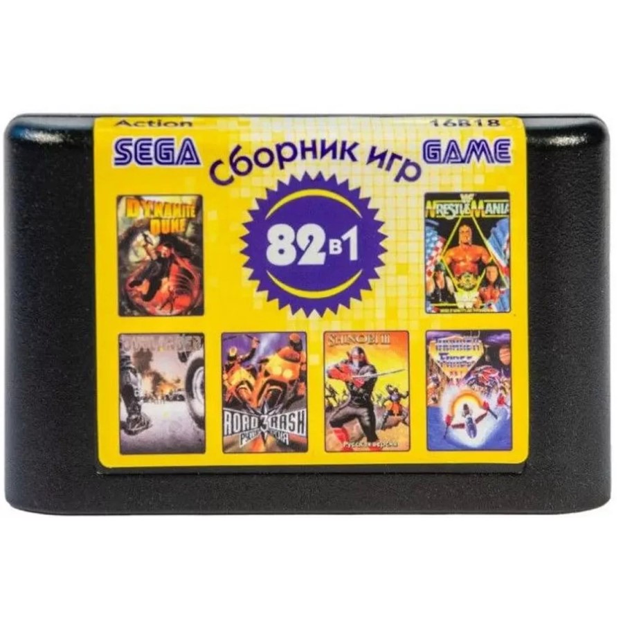 Картридж SEGA 82in1 Action 16B18