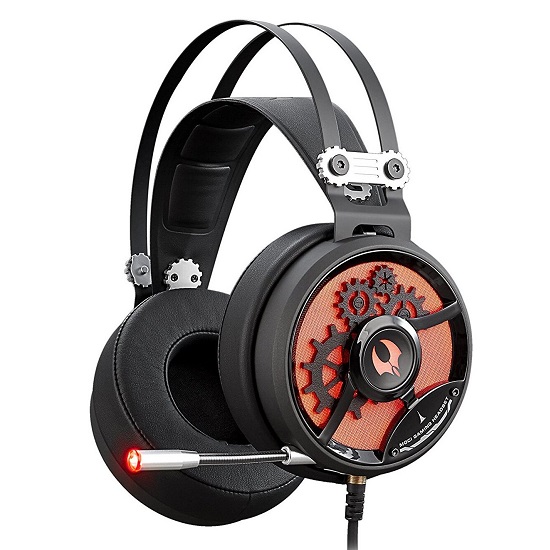 Наушники A4TECH Bloody M660 черный/красный