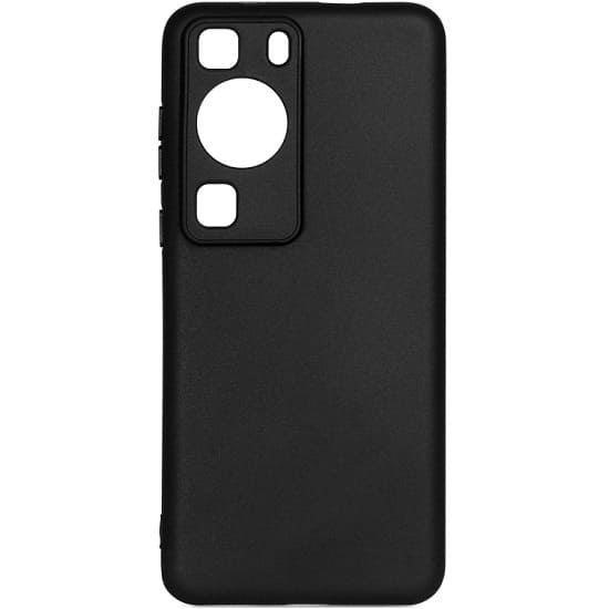 Силиконовый чехол DF для Huawei P60 Pro DF hwCase-137 (black)